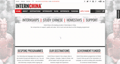 Desktop Screenshot of internchina.com